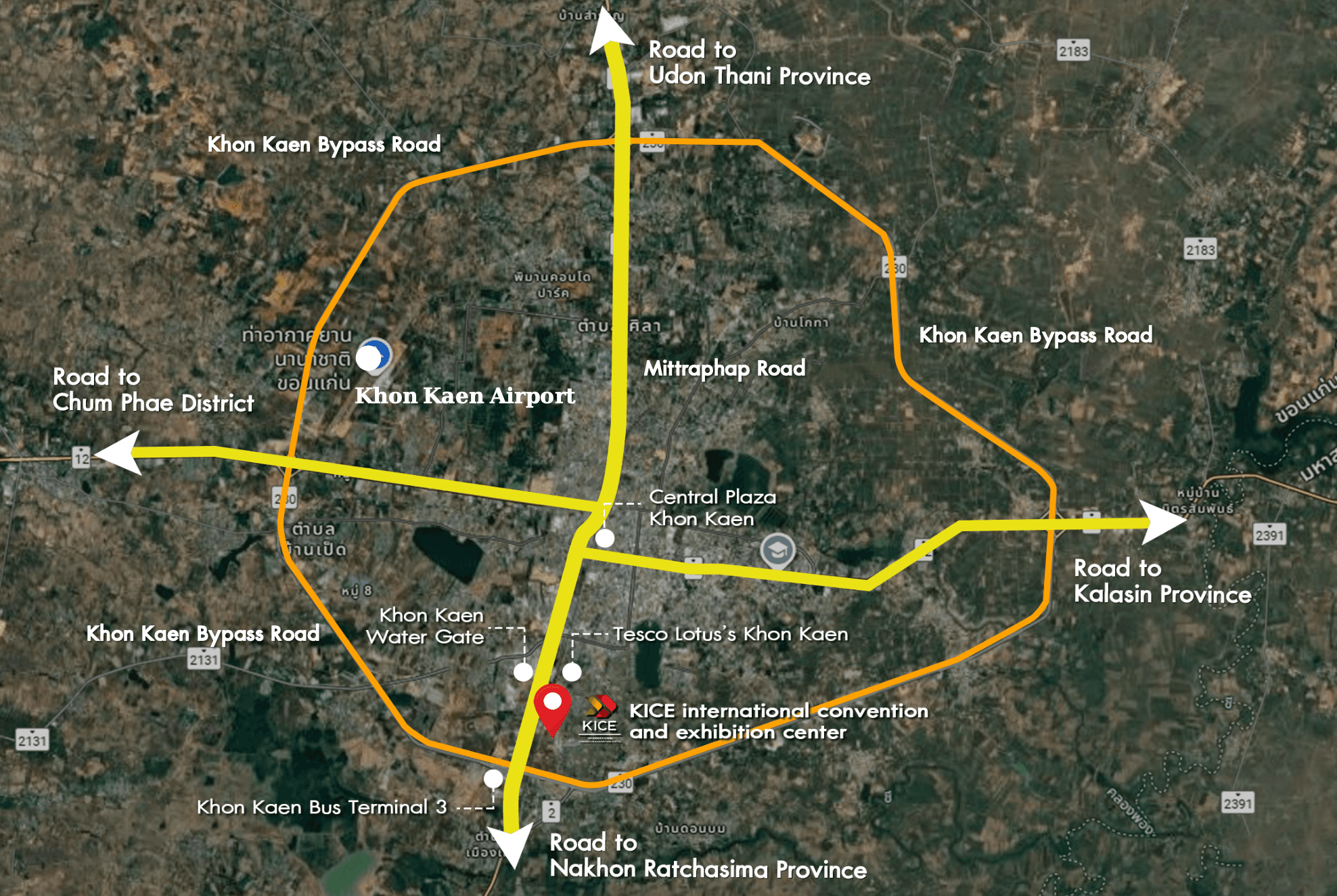 Hall 1-2, Khon Kaen International Convention & Exhibition Center (KICE), Mittraphap Rd, Khon Kaen
